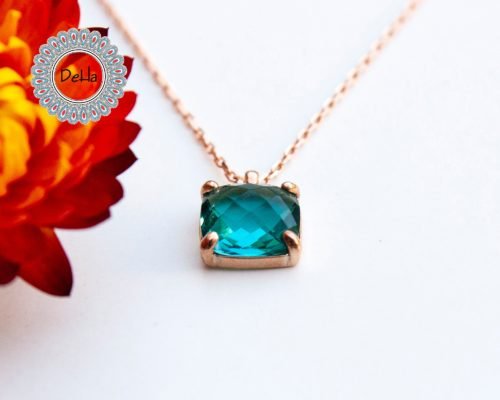 Aquamarine Quartz Necklace , Aquamarine Necklace , Aquamarine , Quartz Necklace , Gemstone Necklace , Necklace , Gift For Her - Image 3