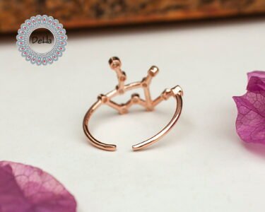 Aquarius Zodiac Sign Ring, Aquarius Ring, Zodiac Ring, Zodiac Jewelry, Aquarius Jewelry, Horoscope Ring, Aquarius Zodiac Ring Astrology - Image 9