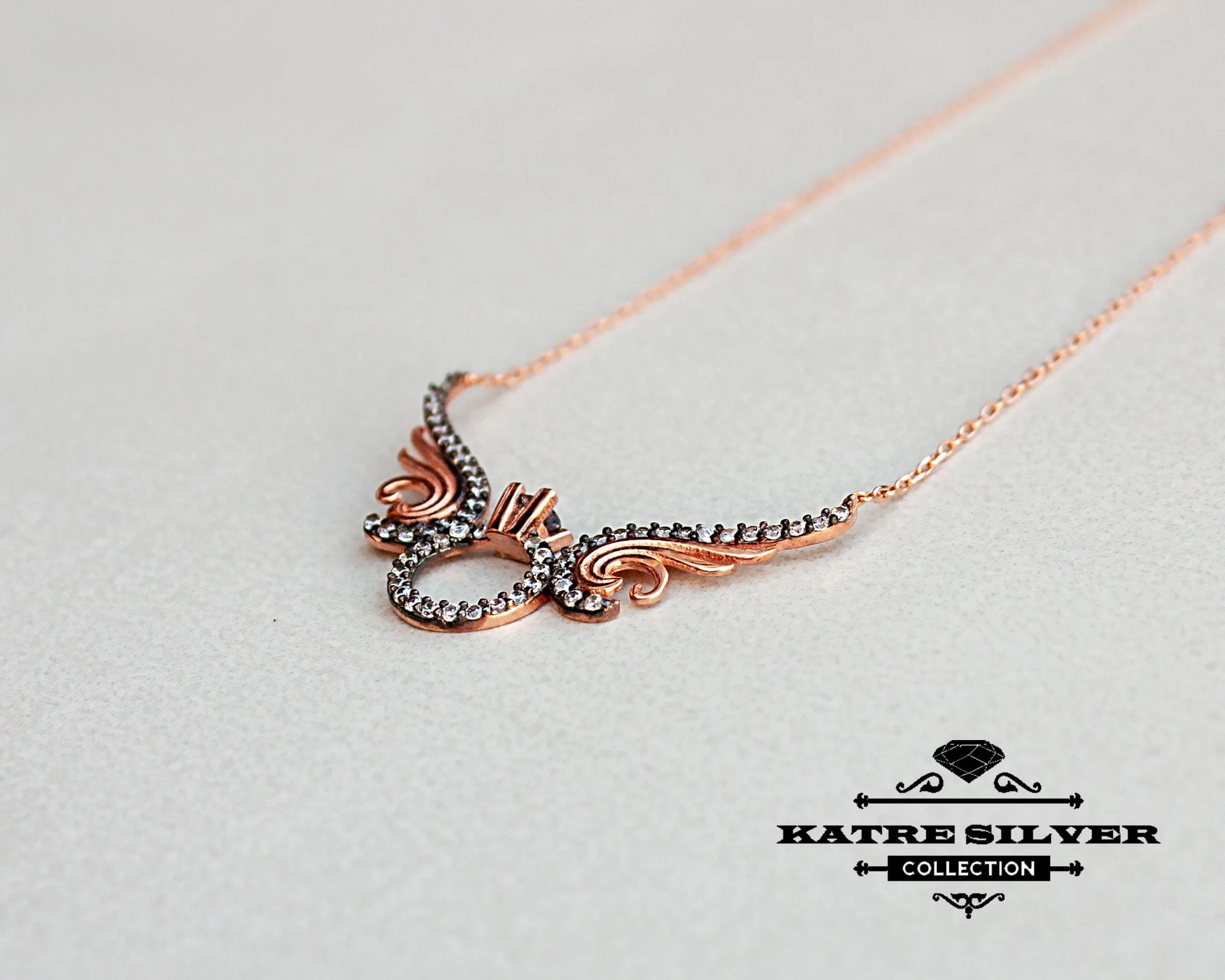 Angel Wing Necklace 925 Sterling Silver – Solitaire Wing Pendant, Dainty Jewelry Gift for Her - Image 7