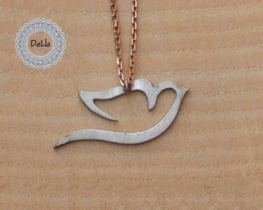 925 Sterling Silver Bird Necklace, Bird Jewelry, Bird Pendant, Animal Necklace, Bird Charm, Handmade Necklace, Bird Lover - Image 7