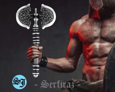 Viking Axe Necklace for Men 925 Sterling Silver – Norse Battle Axe Pendant, Gothic Jewelry Gift for Him - Image 3