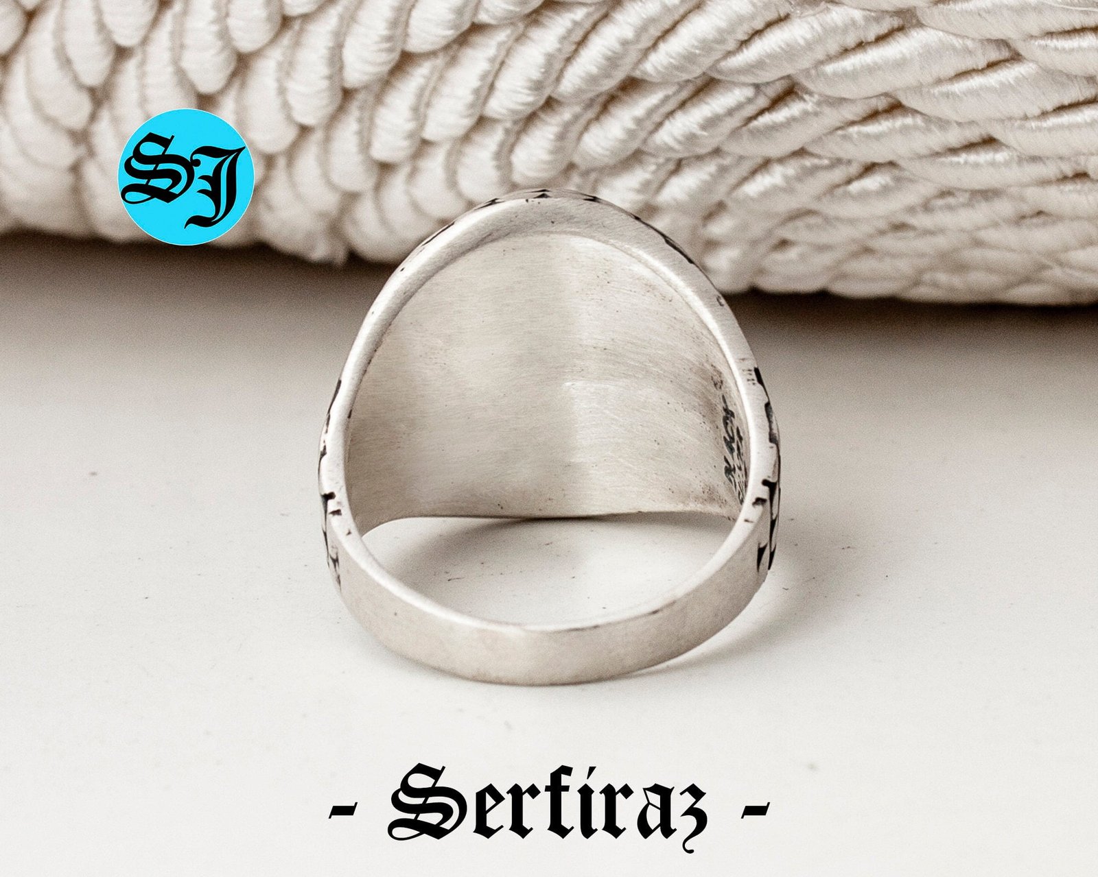 Handmade Men's 925 Sterling Silver Ring – Anchor Motif Symbol Of Strength & Hope – Empress