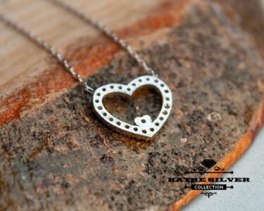 Heart Necklace 925 Sterling Silver – Dainty Heart Pendant, Minimal Love Necklace, Gift for Her - Image 5