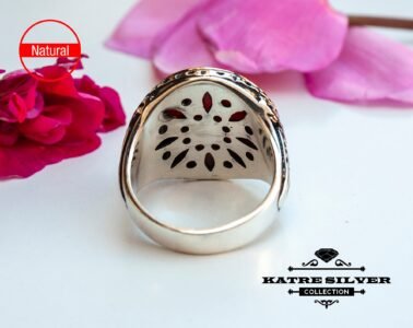 Big Statement Ring Unique Mens Ring Celtic Handcrafted Silver Rings Massive Ring Unique Mens Ring Agate Silver Ring Turkish Summer Jewelry - Image 7