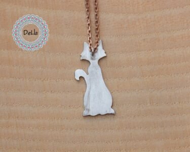 Cat Necklace 925 Sterling Silver – Cute Cat Pendant Necklace, Cat Lover Gift, Animal Jewelry for Women - Image 7