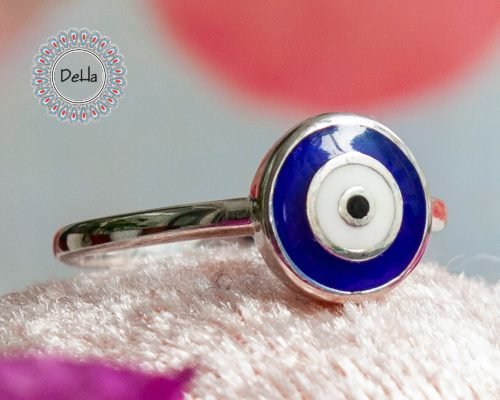 Blue Evil Eye Ring, Evil Eye Ring, Protection Ring, Silver Eye Ring, Blue Evil Eye, Eye Ring, Evil Eye Jewelry, Evil Eye, Eye Jewelry, Ring