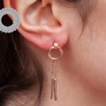 Dainty Dangle Gold Bar Earrings, Bar Earrings, Dainty Earring, Everyday Earrings, Dangle Earring, Gift for Her, Long Earrings, Earrings