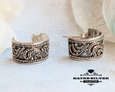 Vintage 1980s Hoop Earrings 925 Sterling Silver – Small Hoop Earrings Minimal Classic Jewelry for Women - Image 3