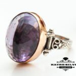 Amethyst Statement Ring, Unique Amethyst Ring, Purple Amethyst Ring, Amethyst Ring, Amethyst Jewelry, Anniversary Ring, Amethyst Silver Ring
