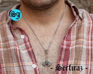 Viking Axe Necklace for Men 925 Sterling Silver – Norse Battle Axe Pendant, Gothic Jewelry Gift for Him - Image 2