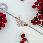 Butterfly Lover Ladies Bracelet, Butterfly Bracelet, Butterfly Charm, Butterfly Jewelry, Silver Bracelet, Butterfly Gift, Dainty Bracelet