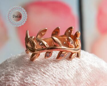 Branch Leaf Ring, Twig Ring, Branch Ring, Vine Ring, Silver Leaf Ring, Leaves Ring, Leaf Ring, Adjustable Ring, Statement Ring,Art Deco Ring - Image 9