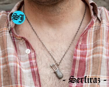 Arrow Necklace for Men 925 Sterling Silver – Warrior Pendant, Long Chain Masculine Jewelry Gift for Him - Image 2