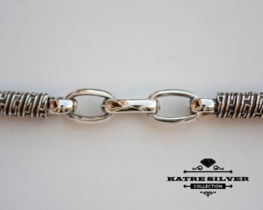 Baroque Style Oval Rolo Chain, Greek Style, Vintage Rolo Chain Necklace, Rolo Chain, Greek Necklace, Oval Chain - Image 6