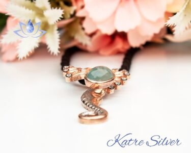 Seahorse Necklace 925 Sterling Silver – Aquamarine Stone Pendant, Ocean Beach Jewelry Gift for Her - Image 5