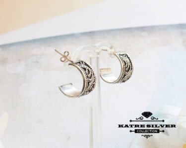 Vintage 1980s Hoop Earrings 925 Sterling Silver – Small Hoop Earrings Minimal Classic Jewelry for Women - Image 8