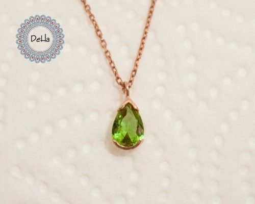 Diaspore Teardrop Necklace, Turkish Necklace, Teardrop Pendant, Everyday Necklace, Minimalist Necklace, Gift Necklace, Chic Necklace, Unique - Image 7
