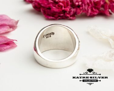 Mens Ruby Statement Ring 925 Sterling Silver – Red Stone Ring, Bold CZ Ring Gift for Him - Image 7