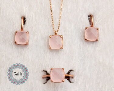 Elegant Tiny Rose Quartz Necklace 925 Sterling Silver – Dainty Pink Gemstone Pendant, Rose Gold Jewelry Gift for Her - Image 10