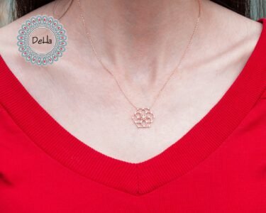 Flower of Life Yoga Necklace, Flower of Life Charm, Seed of Life, Mandala Necklace, Geometry Necklace, Energy Necklace, Meditation Necklace - Image 3