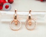 Thick Hoop Earrings, Round Hoop Earrings, Round Hoop Earring, Round Hoops, Small Hoop Earrings, Round Earrings, Everyday Earrings, Hoop - Image 2