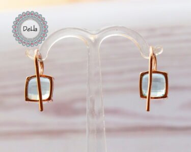 Sky Blue Topaz Earrings, Topaz Earrings, December Birthstone, Sterling Silver, Blue Topaz, Gift For Her, Blue Earrings, Topaz - Image 7