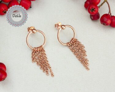 Short Tassel Belly Dance Earrings, Trendy Earrings, Tassel Jewelry, Tassel Earring, Summer Earrings, Dangle Tassel, Gypsy Earrings, Handmade - Image 8