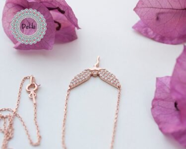 Rose Gold Plated Fairy Pendant, Fairy Pendant, Fairy Jewelry, Fairy Charm, Silver Fairy, Silver Fairy Pendant, Fairy Pendants, Fairy Charms - Image 5