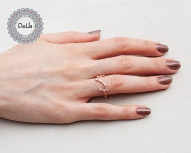 Scorpio Zodiac Sign Ring, Scorpio Ring, Zodiac Ring, Zodiac Jewelry, Scorpio Jewelry, Horoscope Ring, Scorpio Zodiac Ring Astrology Ring - Image 2