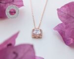 Simple Cz Necklace, Cz Solitaire, Dainty Solitaire, Solitaire Pendant, Solitaire Necklace, Rose Gold Solitaire, Minimal Necklace,Cz Necklace - Image 3