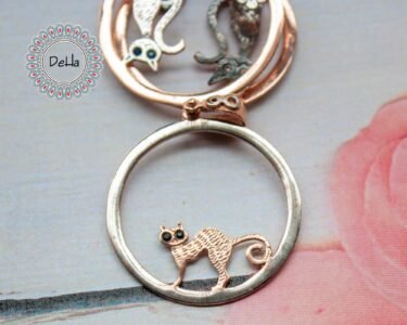 Cat Art Necklace, Cat Art Pendant, Cat Lover Jewelry, Cat Pendant, Cat Necklace, Cat Jewelry, Cat Art, Art Pendant, Cat Lover Gift, Gift for - Image 6