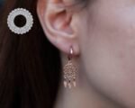 Rose Gold Plated Mini Dream Catcher Jewelry Set, Set of Dreamcatchers, Silver Dreamcatcher, Dream Catchers, Gift Set, Gift for Her - Image 6