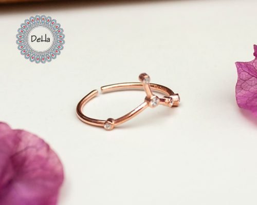 Cancer Zodiac Sign Ring, Cancer Ring, Zodiac Ring, Zodiac Jewelry, Cancer Jewelry, Horoscope Ring, Cancer Zodiac Ring Astrology Ring Zodiac - Image 3