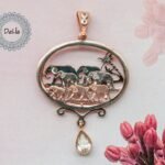 elephant art pendant, elephant lover, elephant necklace, elephant pendant, silver elephant, vintage elephant, elephant jewelry, elephant art, art pendant, art jewelry, statement pendant, animal pendant, elephant gift, 925 Sterling Silver, Pear, Teardrop, Zircon, Cz, Cubic Zirconia, Cubic, Zirconia, elephant, art, pendant, lover, necklace, vintage, jewelry, statement, animal, 925 Silver pendant, 925 Silver necklace, 925, Silver, 925 sterling, sterling, Gift, Gifts,