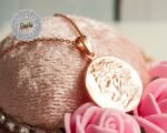 Rose Gold Plated Old Coin Necklace, Old Coin Necklace, Old Coin Pendant, Ancient Coin Pendant, Antique Coin Gift, Rose Gold Pendant - Image 5