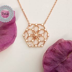 Flower of Life Yoga Necklace, Flower of Life Charm, Seed of Life, Mandala Necklace, Geometry Necklace, Energy Necklace, Meditation Necklace