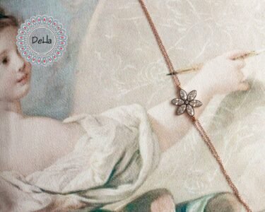 Elegant Rose Flower Bracelet – Dainty Floral Minimal Bracelet Gift for Women - Image 8