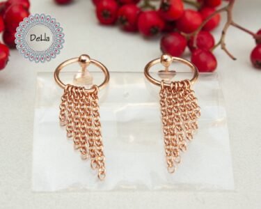 Short Tassel Belly Dance Earrings, Trendy Earrings, Tassel Jewelry, Tassel Earring, Summer Earrings, Dangle Tassel, Gypsy Earrings, Handmade - Image 7