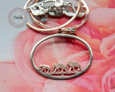 Elephant Art Pendant, Elephant Lover, Elephant Necklace, Elephant Pendant, Silver Elephant, Vintage Elephant, Elephant Jewelry, Elephant Art - Image 6