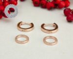 Thick Hoop Earrings, Round Hoop Earrings, Round Hoop Earring, Round Hoops, Small Hoop Earrings, Round Earrings, Everyday Earrings, Hoop - Image 7