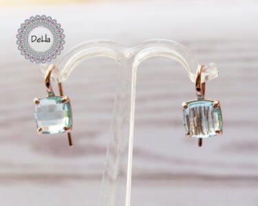 Sky Blue Topaz Earrings, Topaz Earrings, December Birthstone, Sterling Silver, Blue Topaz, Gift For Her, Blue Earrings, Topaz - Image 6