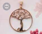 Family Tree Pendant, Family Tree Necklace, Family Pendant, Silver Tree Pendant, Tree Pendant, Tree Necklace, Tree Jewelry, Tree Charm, Unique