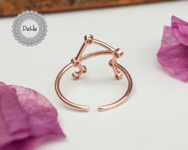 Libra Zodiac Sign Ring, Libra Ring, Zodiac Ring, Zodiac Jewelry, Libra Jewelry, Horoscope Ring, Libra Zodiac Ring Astrology Ring Zodiac - Image 7