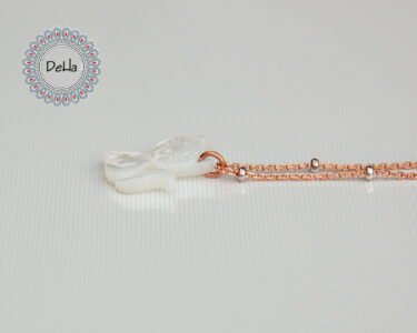 Cute White Shell Cat Necklace 925 Sterling Silver – Dainty Cat Lover Jewelry, Ocean Gift for Her - Image 8