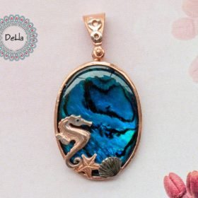 Seahorse Pendant, Starfish Pendant, Sea Shell Pendant, Starfish Jewelry, Seahorse, Starfish, Art Pendant, Shell Pendant, Gift for Her