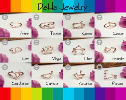 Virgo Zodiac Sign Ring, Virgo Ring, Zodiac Ring, Zodiac Jewelry, Virgo Jewelry, Horoscope Ring, Virgo Zodiac Ring Astrology Ring Zodiac - Image 8