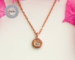 Turquoise Evil Eye, Talisman Necklace, Evil Eye Necklace, Eye of Protection, Protection Necklace, Evil Eye Jewelry, Evil Eye Pendant - Image 6