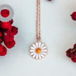 Small Daisy Necklace, Daisy Charm, Daisy Pendant, Daisy Necklace, Rose Necklace, Rose Gold Pendant, Daisy Jewellery, Daisy Flower, Small Charm