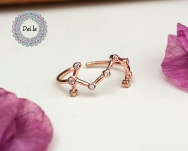 Scorpio Zodiac Sign Ring, Scorpio Ring, Zodiac Ring, Zodiac Jewelry, Scorpio Jewelry, Horoscope Ring, Scorpio Zodiac Ring Astrology Ring - Image 5