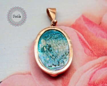 Tree and Full Moon, Full Moon Pendant, Natural Sea Shell, Tree and Moon, Sea Shell Pendant, Art Pendant, Art Jewelry, Sea Shell, Gift for Her - Image 9